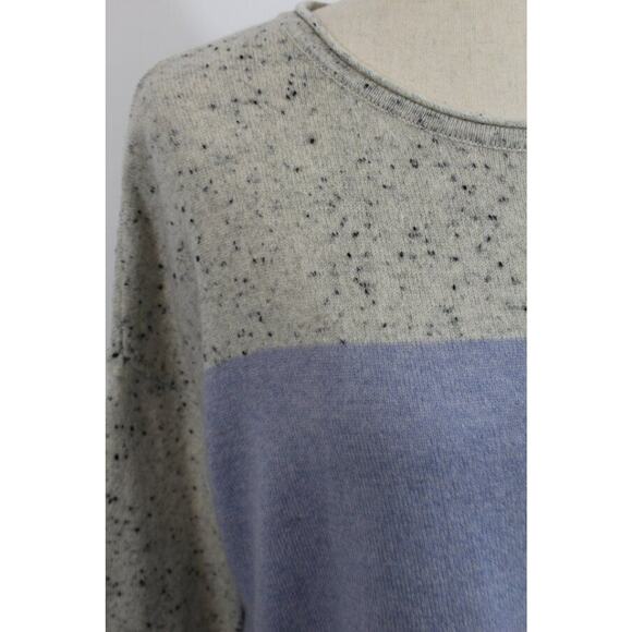 LISA TODD Sz S Small 100% Cashmere Rock Star Colorblock Pullover Sweater - Picture 8 of 12
